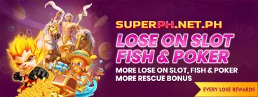 Lose On Slot, Fish & Poker Rescue Bonus